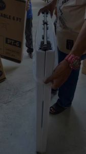 Jersey PT-6 6 Feet Foldable Table with Built in Handle & Steel Legs | Heavy Duty Portable