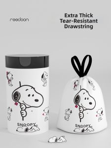 ReeDoon | Handy Household Thickened Drawstring Garbage Bag Large