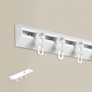 Invisible Easy-to-Install Ceiling Mount Track U/L-Shaped