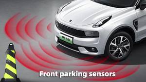 Front Parking Sensor Kit Auto Car Prefix Parktronic Vehicle Assistant System Buzzer Alarm Volume Not Backup Radar