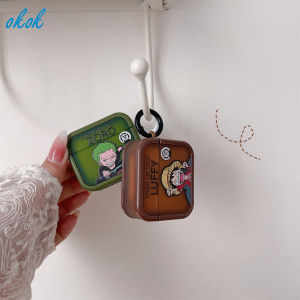 OKOK Vỏ Bọc AirPods Vua Hải Tặc Luffy Mũ Rơm Cho AirPods 1 2 3 AirPods Pro 4 InPods 12 I12 Tai Nghe Bluetooth Không Dây Vỏ Bọc Silicon Thế Hệ 1 2 3 Vỏ Bảo Vệ Chống Sốc Bán Chạy Nhất