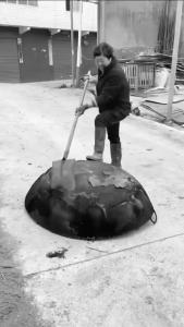 แปรงขัด ห้องครัว เตาแก๊ส อเนกประสงค์ แปรงทำความสะอาดคราบ ด้ามยาว สแตนเลส