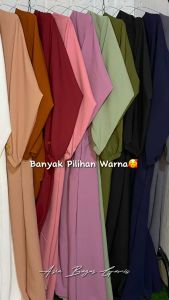 RAP COLLECTION INNER DALAMAN GAMIS/ABAYA REMAJA KEKINIAN DAN SEGALA USIA SMLXLXXL