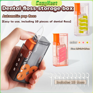 C.N. Portable Dental Floss Box Automatically Pops Out Dental Floss