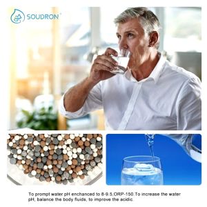 Túi đá khoáng lọc nước kiềm NatiLife 8-10pH 7 loại đá khoáng dùng cho Bình tạo nước giàu ion kiềm
