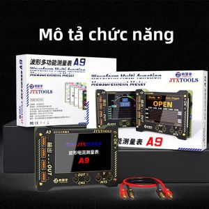 Máy Đo Đa Chức Năng Dạng Sóng JTX A9 Đo Dòng Điện Áp Có Độ Chính Xác Cao Với Tính Năng Ghi Màn Hình Cho Máy Tính Chủ
