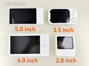 Máy Theo Dõi Trẻ Em Không Cần WiFi Màn Hình 6 Inch Camera Xoay Nghiêng Zoom Tầm Nhìn Ban Đêm Đàm Thoại 2 Chiều Nhạc Ru Nâng Cấp Âm Thanh Video Cho Sự Yên Tâm