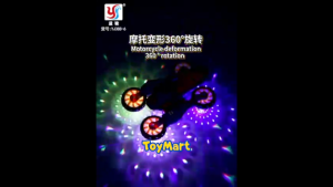 Light Up 360° Spin Stunt Car for Kids Electric Rotating Toy Car with Sound