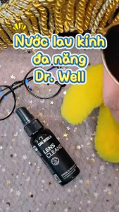 Xịt Kính DR.WELL 30ml Lens Cleaner Nước Lau Màn Hình Điện Thoại Laptop Khô Nhanh Không Vệt Nhoè