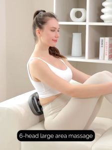 KONKO Fascia Gun Muscle High Frequency Back Waist Six-head Body Shoulder Professional Fascia Massage Guns