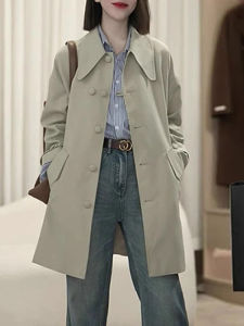 Stylish Elegant New Autumn Womens Trench Coat