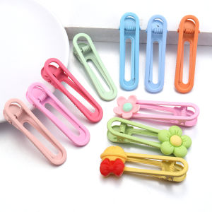 20 ชิ้น/ล็อตคลิปผมโลหะเกาหลีสาวหวาน Hairpin Hollow คลิปผม Barrettes สําหรับ Headwear Hairclip อุปกรณ์จัดแต่งทรงผม