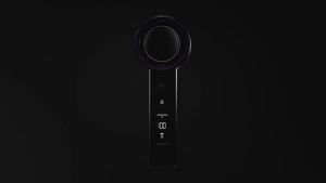 Pulley Adjustable 100-Speed Handheld Min Fan，USB Rechargeable Turbo Air Cooling Fan，LED 3-Speed Lighting