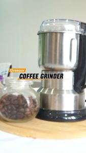 Dreepor Stainless Steel Intelligent Electric Coffee Beans & Spices Grinder