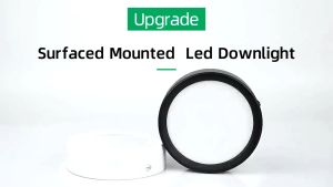 LED Downlight Pin Light Ceiling Light With 3 Different Lighting Colors 3W/5W/10W/15W/25W Three Color Surface Mounted Downlight Ceiling Light