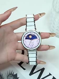 jansin | Dây Đeo Đồng Hồ Gốm 18mm Tương Thích Với Huawei Watch GT6 GT5 GT4 41mm GT5 Pro 42mm Garmin Forerunner 265S 255S Venu 3S 2S Xiaomi S4 41mm