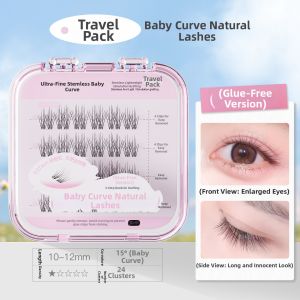 Goodgudi | Natural Glueless False Eyelashes 0.07mm