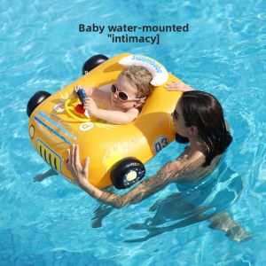 MONLEYTA | Baby Swimming Ring Car Boat Seat Baby Safety Seat Four-Wheel Children Water Play Ring Universal For Boys And Girls