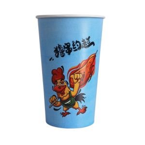 Skewers Packing Bucket Disposable Commercial Thickened Donut Fryer Fried Skewers Barbecue Fried Stall Dedicated Bobo Chicken Paper Cup