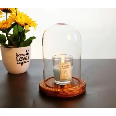 ZHENTAIYUAN | Aromatic Dustproof Wind-resistant Heat-resistant Glass Cover