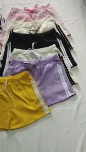 Quần đùi thun nữ Quần short nữ mặc nhà tập thể thao vần OK chất vải thun cotton mềm mát co giãn 4 chiều Size từ 35kg đến 65kg
