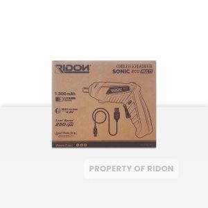 Ridon Sonic Cordless Screw Driver CK-48: Mesin Bor Tangan Obeng Baterai