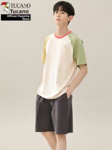 TUCANO | Comfy Stylish Lightweight Summer Short Sleeve Sleepwear Set
