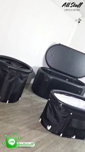 Ice Bath Tub Cold Therapy อ่างแช่น้ำเย็น อ่าง สำหรับนักกีฬา อ่างแช่น้ำแข็ง แบบเป่าลม สำหรับการฟื้นฟูและการบำบัดด้วยน้ำเย็น Ice Tubs for Cold Plunge Water Chiller