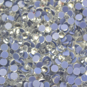 คุณภาพสูง Hotfix คริสตัลสยาม Hyacitnh SS6-SS20 เหล็กบน Strass กลับ Rhinestones สําหรับ DIY Nail Art เครื่องประดับทําอุปกรณ์