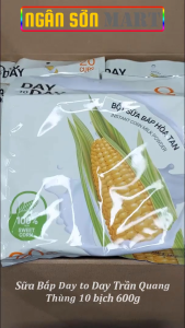 Sữa Bắp hòa tan Day to Day Trần Quang bịch 600g (20 gói nhỏ 30g)