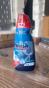 GEL RỬA BÁT FINISH ALL IN ONE MAX 1000ML HƯƠNG CHANH - 10 CHỨC NĂNG