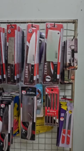 [HCM]Dao gọt trái cây inox Zebra Pro 45" - 100304