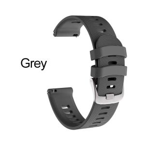 20mm Silicone Strap for Garmin Forerunner 245 245M 645 Smart Watch Band Replacement Watchband for Garmin Vivoactive 5 Venu