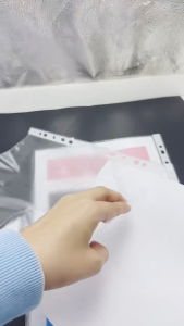 ซองพลาสติกใส่แฟ้ม ซองถนอมเอกสาร ซองใสอเนกประสงค์ ขนาด A4 100ซองและ50ซอง