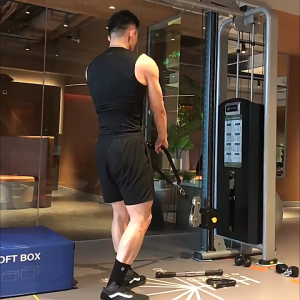 Tali Panjang/Trisep Triceps Tali Gym Fitness Pull Down Attachment Latihan Otot Trisep Latihan Tali Resistensi Berkepala Dua Trisep Tricep Rope Premium | Tali Latihan Otot Trisep Triceps Ropes / Muscle /Aksesoris Gym & Fitness/Strap Fitness Handle