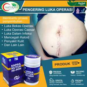 KAPSUL KUTUK Original Obat Pengering Luka Pasca Operasi Cepat Kering