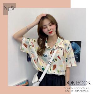 LKShoes  นิวคอลเลคชั่นเข้าใหม่ เสื้อเชิ้ตแฟชั่นสกรีนลาย งานสวย ดีเทลดี ดีไซน์เก๋ พร้อมส่งหลายสี รุ่นนี้สวมใส่ได้ทั้งผู้หญิงผู้ชาย งานดี ราคาคุ้มมาก ซัมเมอร์นี้ใครสนใจ ห้ามพลาด รีบเลย