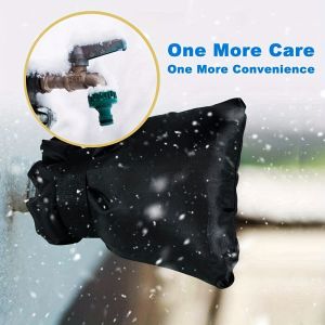 2/1Pcs Faucet Antifreeze Cover Winter Outdoor Faucet Anti-Freeze Protective Cover Reusable Tap Protector Kitchen Faucet Accessor