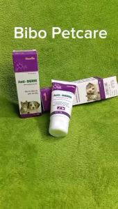 Kem bôi ghẻ viêm da xà mâu cho chó mèo Anti-Derm giúp tiêu sừng chống tiết bả nhờn mau lành da kích thích mọc lông cho chó mèo tuýt 40g