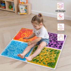 Sensory 3D Fluid Texture Educational Play Mat