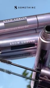 SOMETHINC Brow Wiz Slim Eyebrow | Brow Matters Triangle | Brow Emblem Microcara Brow Gel