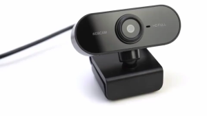 1080P Full HD Webcam PC Laptop Video Meeting Camera With Microphone 360 Degree Adjust USB Plug And Play Secure Webcam