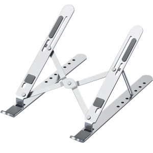 BZBC | BZBC Aluminum Alloy Notebook Stand Portable Folding Support Bracket For Desktop Gaming Laptops Macbook Huawei Heat Sink Base