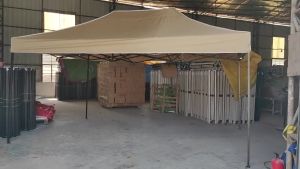 เต็นท์ขายของ 3x4.5 เตนท์จอดรถ กันลม กันฝน และกันแดด เต็นท์ตลาดนัด แผ่นเหล็กหนา เต็นท์พับ เหมาะแก่การขายและงานกลางแจ้ง