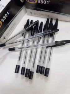 50PCS/box HBW 9801 ballpen school supplies office supplies pens stationery correction ballpen