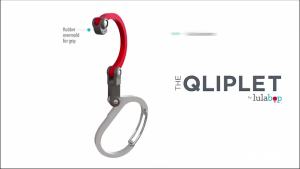 Hybrid Gear Clip - Carabiner Rotating Hook Clip Non-Locking Strong Clips for Camping Fishing Hiking Travel Backpack Out