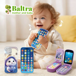 Baltra Baby Music Phone Toy Flip Cover Luminescent Music Cellphone Toy Early Education Music Gifts