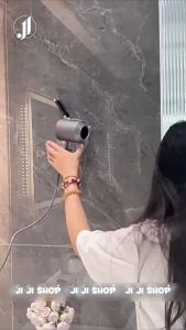 Giá Đỡ Máy Sấy Tóc Dạng Xoay Kệ Để Đồ Nhà Tắm Gắn Cốc Hút Chân Không - Ji Ji Shop
