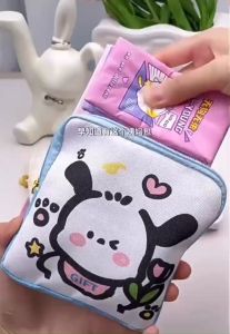 Túi đựng đồ cá nhân cho bé túi nhỏ đa năng đựng tã hoạt hình phong cách Hàn Quốc dễ thương - Happy Life 4Kid