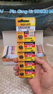 Pin đồng hồ Maxell PRO SR920SW 1.55V / SR920 / SR 920 / 920 / 371 - Made In Japan